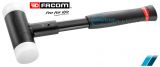 FACOM Rückschlagfreier Hammer mit auswechselbaren Aufsätzengerillter PVC-Griff, 1680g 212A.60