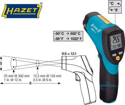 HAZET Infrarot Thermometer 1991-1