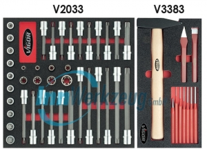 VIGOR V1749 Werkbank mit Big-Sortiment 347-tlg.